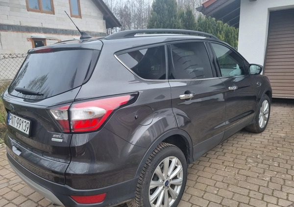 Ford Kuga cena 71500 przebieg: 80000, rok produkcji 2019 z Sulmierzyce małe 277